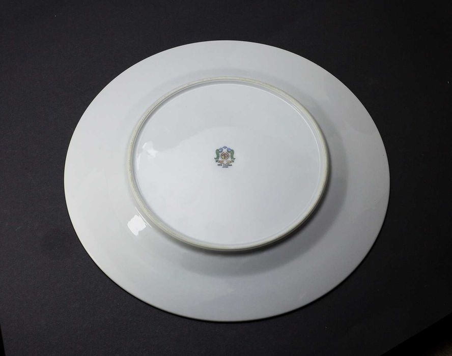 Комплект тарелок с Полевыми цветами. MS CHINA JAPAN (Старая Япония)