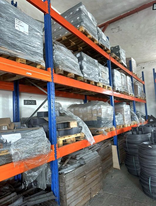 Rafturi metalice industriale depozitare euro paleți