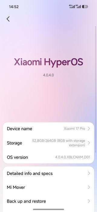Xiaomi 17 pro обмен