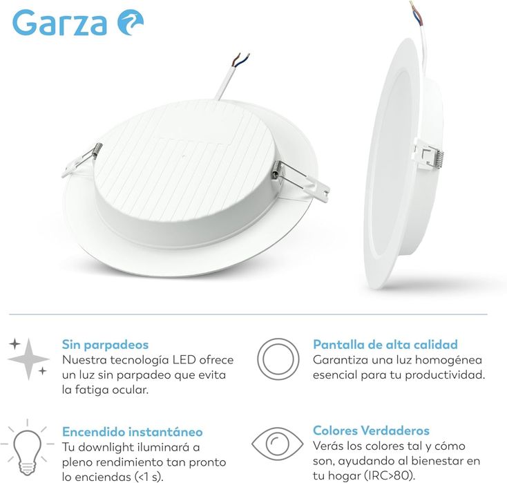 Pachet de 3+1 spoturi LED încastrate 18 W, 4000 K (lumină neutră