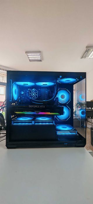 Мощнo Геймърско РС Intel I7 13700 16/24Core up 5.2Ghz/64Gb/1Tb/Asus Strix RTX 3070/Гаранция