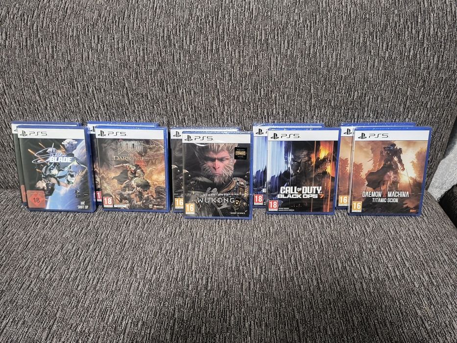 Black Myth Wukong, Doom Dark Ages,Demon X Machina PS5