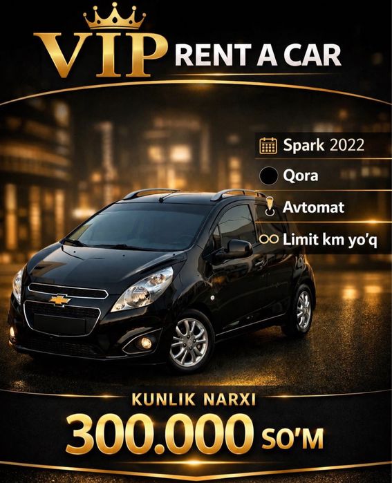 Rent a car  kunlik/haftalik/oylik