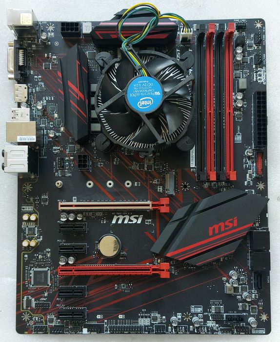 KIT i5 9400F 2.9GHz + MSI B360 GAMING PLUS + Cooler Intel