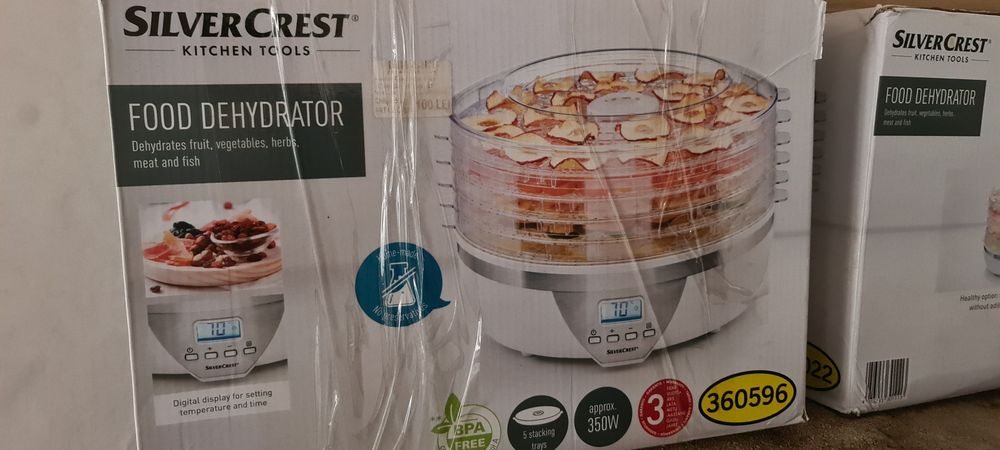 Deshidrator fructe Silver Crest, 2 buc