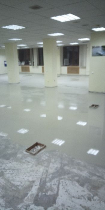 Наливной пол Шлифовка наливного пола Монтаж линолиум ковролан ковролин