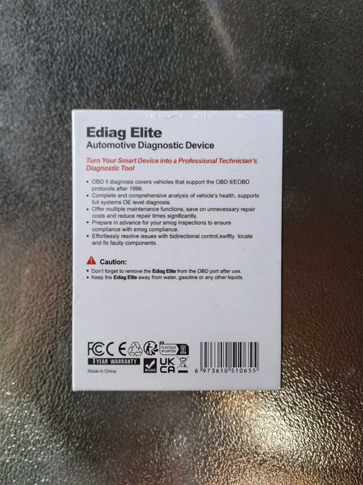Tester Auto 2026 EDIAG ELITE  Diagnoză Auto Profesionala -NU EXPIRA NICIODATA-