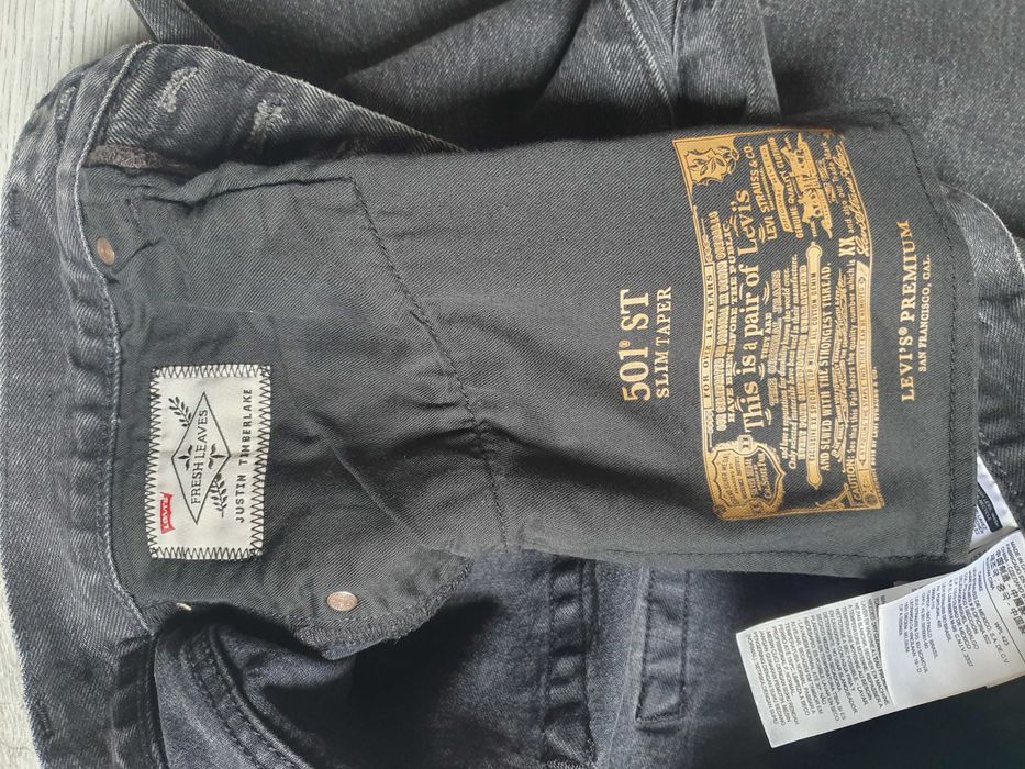 Blugi LEVI'S 501 ST by Justin Timberlake - Marime W31 L32 (Talie 82 cm