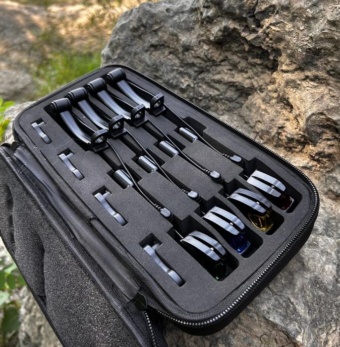 Комплект от 4 броя светещи обтегачи