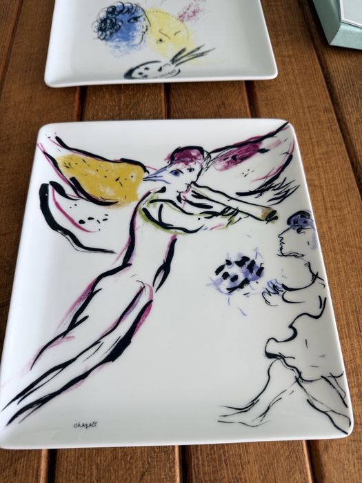 Плато от Bernardaud / Marc Chagall