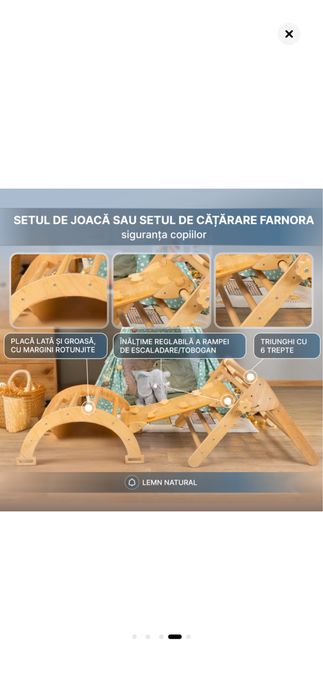 Set de joaca 3in1 Pikler