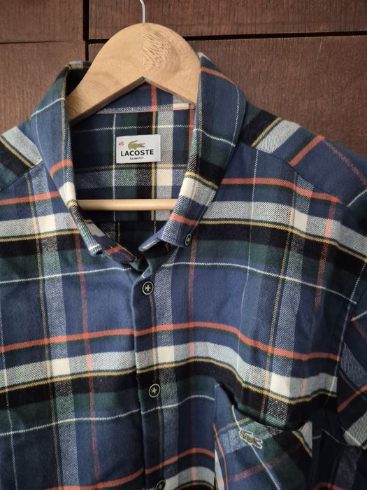 Продавам мъжка зимна риза LACOSTE