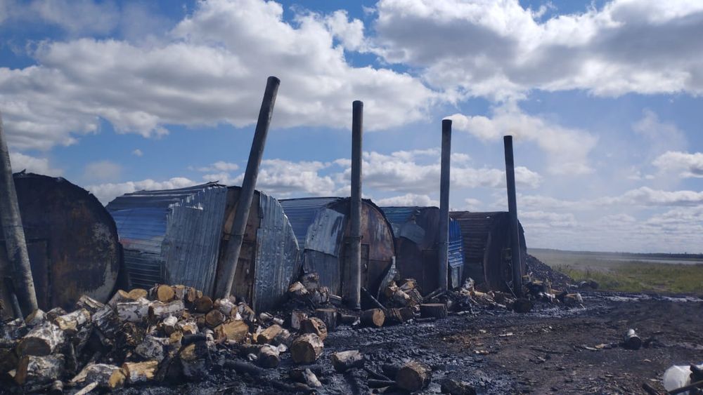 Продается производство древесного угля