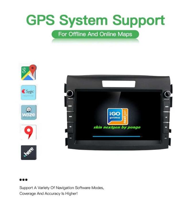 Honda CR-V 2012-2016 8” 2-DIN с Android 14, 4/64GB