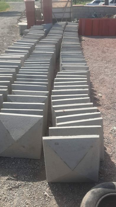 Тумба козырёк Бордюр шлакоблок