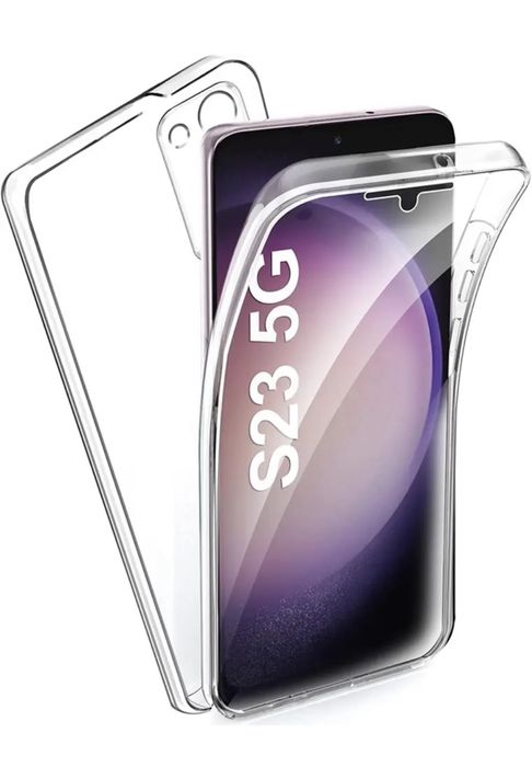 Husa 360 Samsung S21/S22/S23/S24/S25 Plus Ultra Plastic Hard Fata Spat