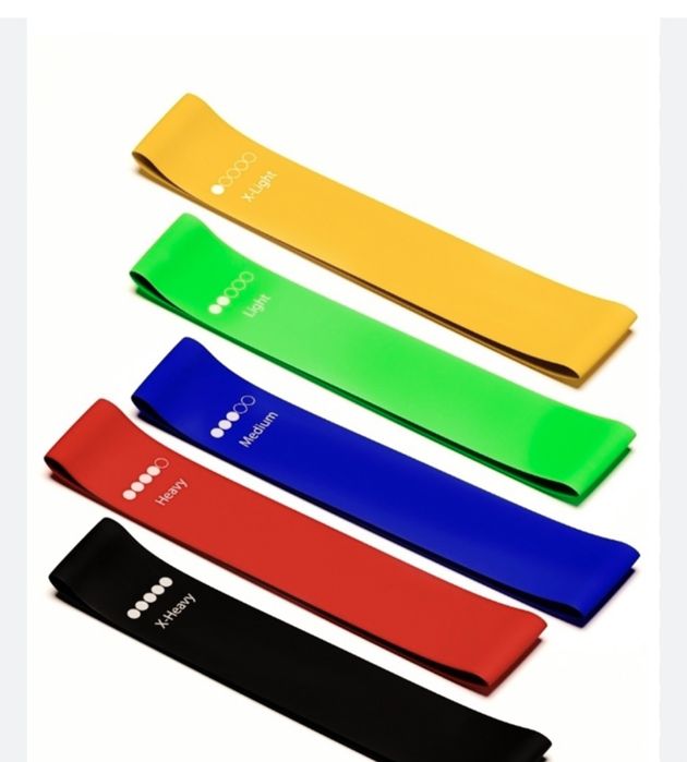 Резинки (мини-петли) для фитнеса, набор.