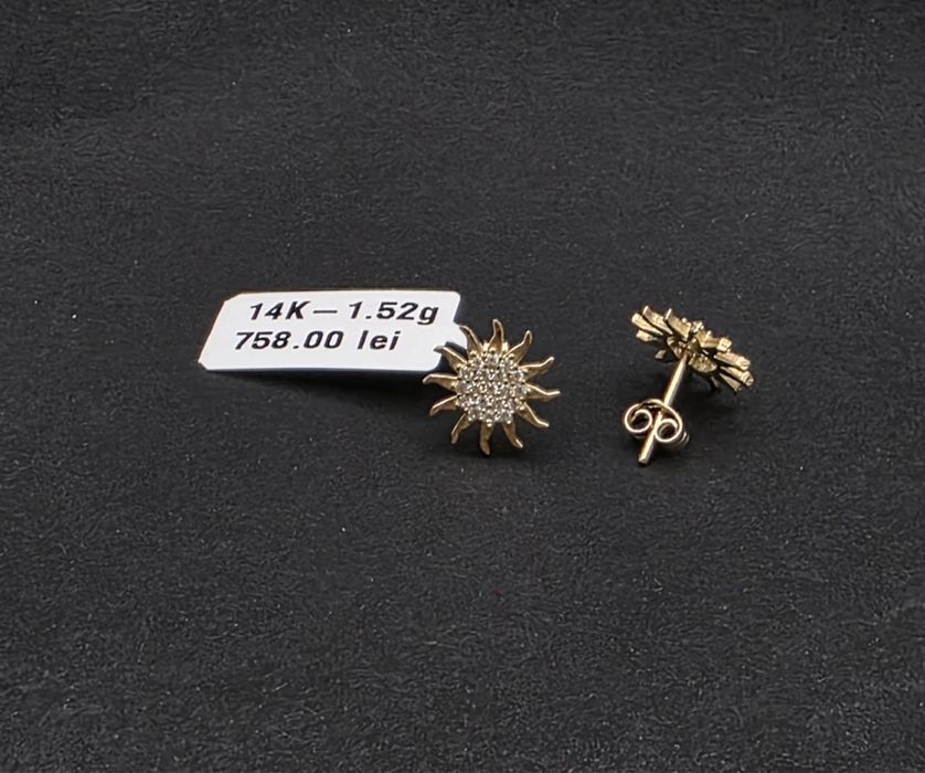 Cercei Aur 14K 1.52gr