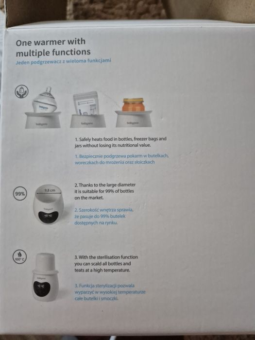 Babyono Incalzitor si sterilizator de biberoane