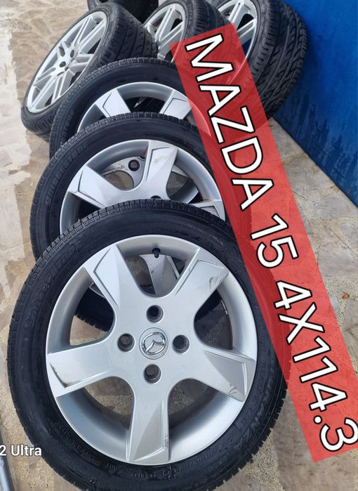 Mazda 15 цола алуминиеви джанти Замъка Ямбол