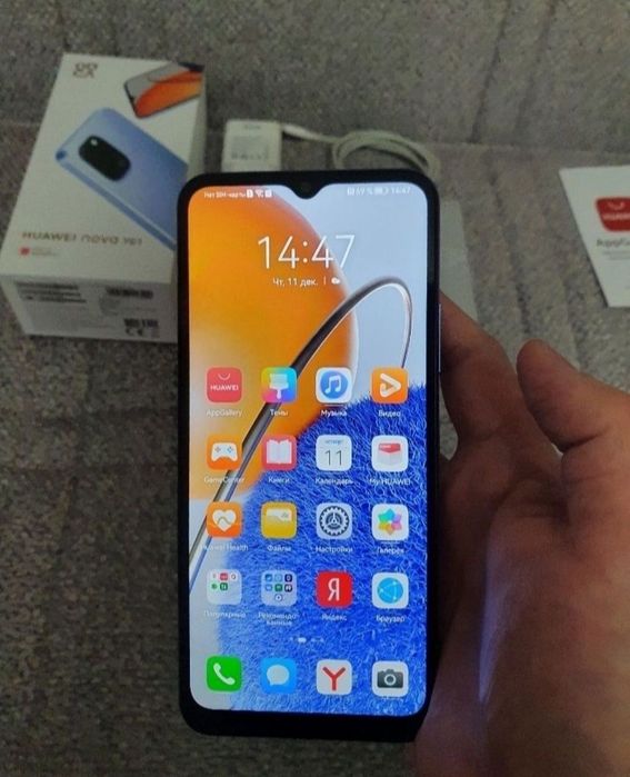 Srochna sotiladi Huawei Nova Y61 4/128Gb 4G Xolati ideal Zo'r Igravoy