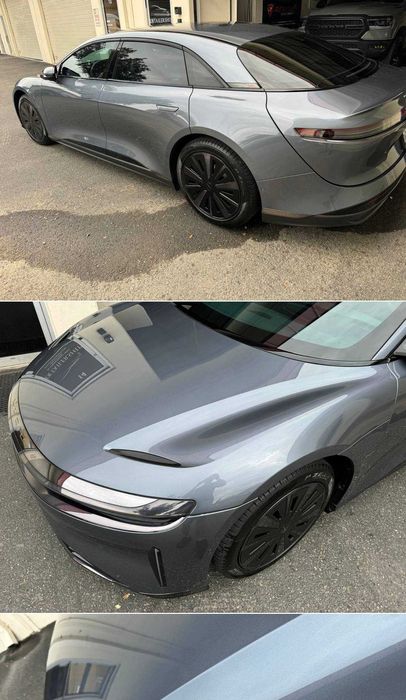 Американский электромобиль Lucid AIR с маленьким пробегом 2025 год