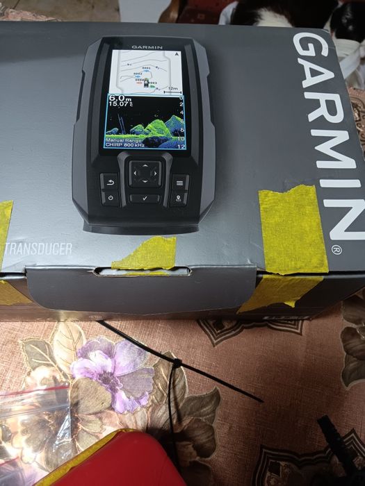 Sonar profesional GARMIN,COMPLET cu barca Storm ,2,8 m