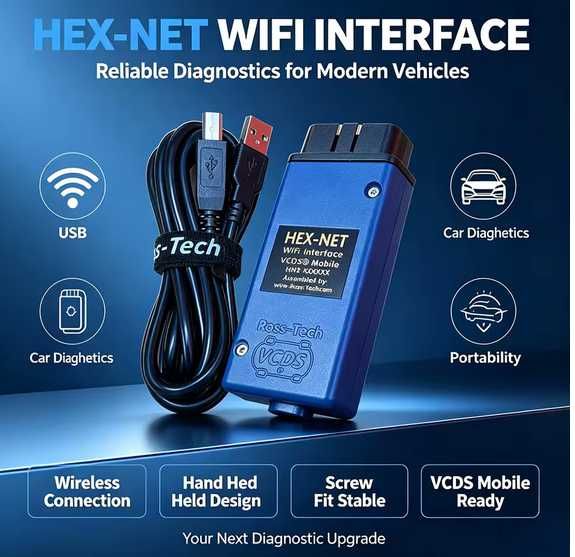VCDS HEX NET 26.3.0 '' Updatabil '' Support Doip NOU*