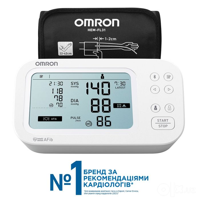 Тонометр OMRON M6 Comfort AFIB HEM-7380-E