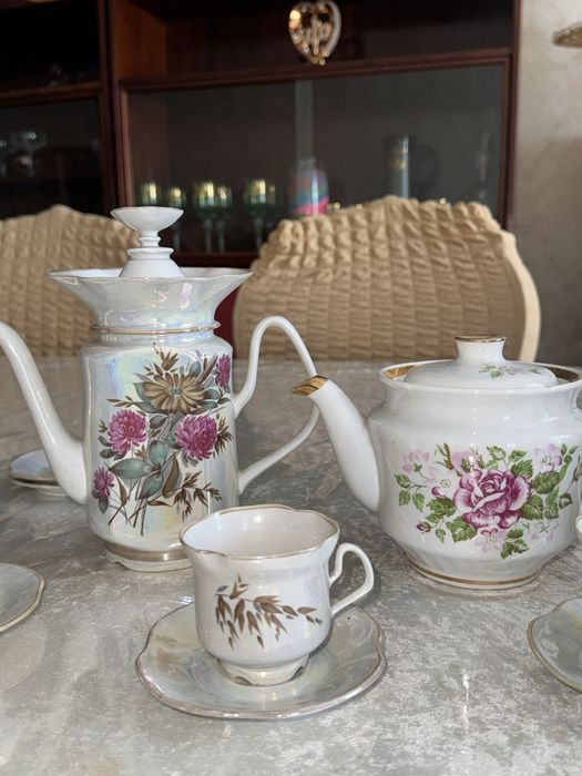 Форфоровый чайный сервиз ССР