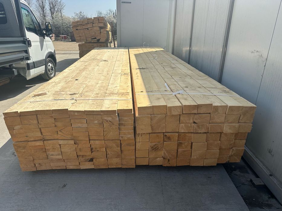 Depozit cherestea rasinoase pentru constructii