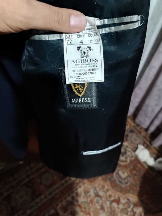 Kostyum pidjak va shim 72 razmer