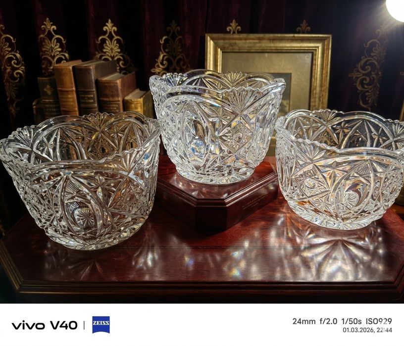 Продам вазы хрусталь