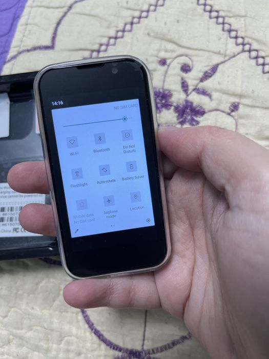 Мини смартфон, 3G WCDMA черен