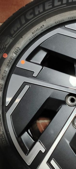 Jante pe 17 cu anvelope noi, senzori, capace  Hiunday Tucson  2025.