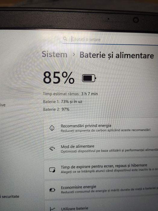 Laptop Lenovo Thinkpad T470S i5-7300u,8gb RAM ,ssd 128 GB  ambele baterii ok display 14 inch fhd Touchscreen