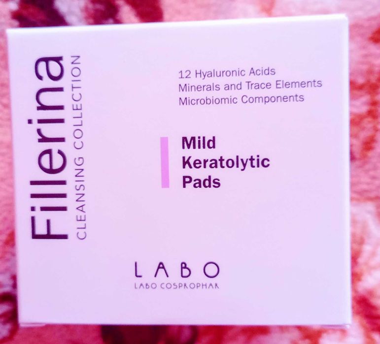 Dischete keratolitice blande Fillerina, 60 bucati, Labo