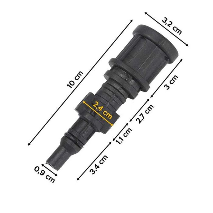 Set perie rotativa pentru spalare cu presiune.