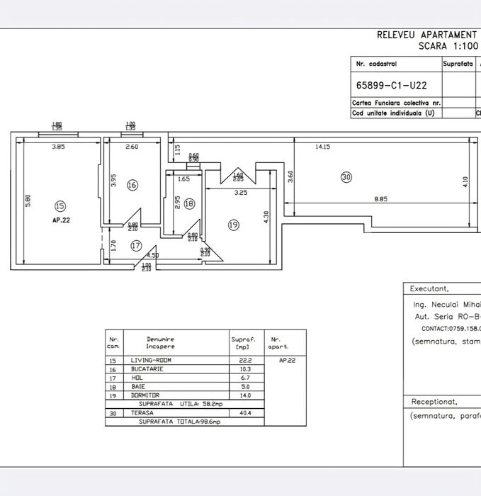 Apartament 2 camere Terasa  41 mp  Fundeni Dobroesti cu View Superb