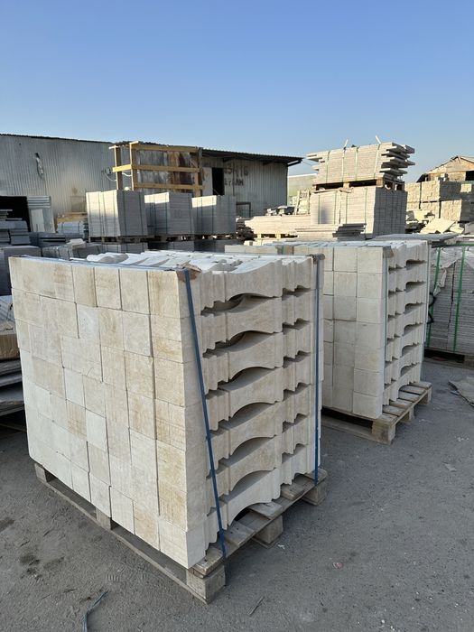 Гранит Травертин Мрамор Балясина Перила Тумба