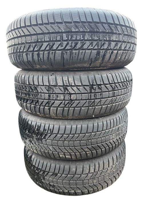 Set jante aliaj R17 originale Volvo cu anvelope de iarna