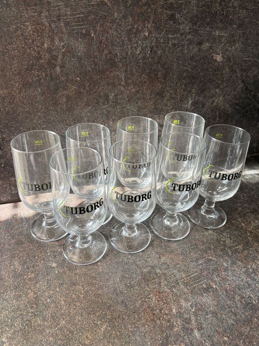 Комплект 8 тънкостенни чаши за бира