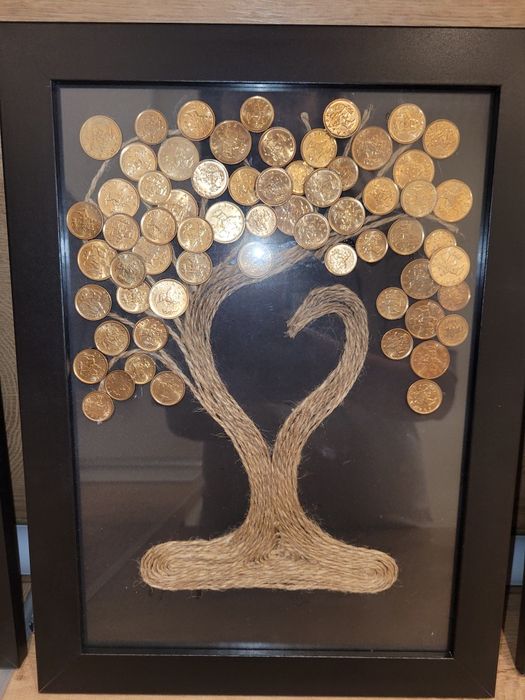 Сувенир - Пано декорация "Дървото на парите"