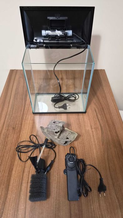 Acvariu Aquael Leddy Mini 30 - 12,6 litri + accesorii