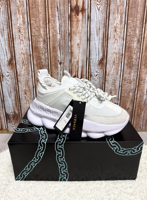Versace Chain Reaction White
