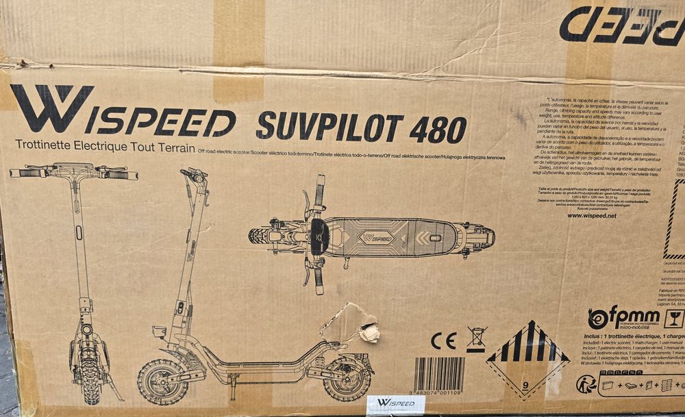 Trotineta electrica SUVPILOT 480