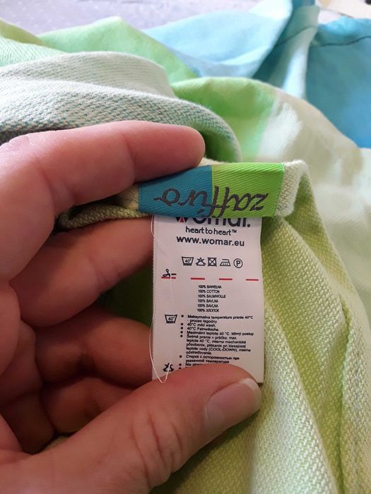 Тъкан слинг в най красивите цветове