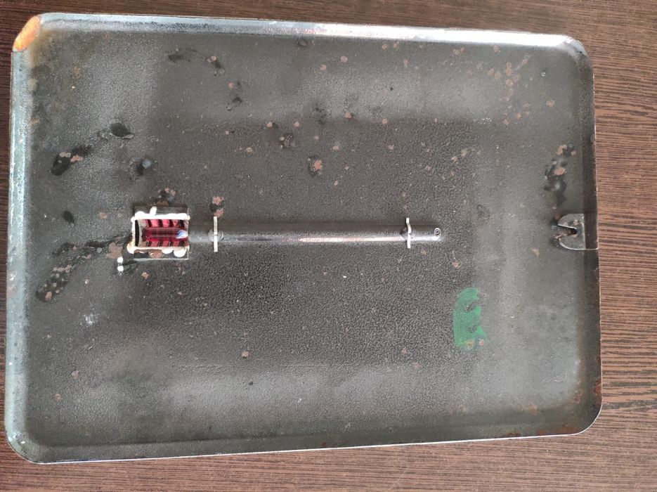 Termometru  bere  24x34cm din tabla emailata.