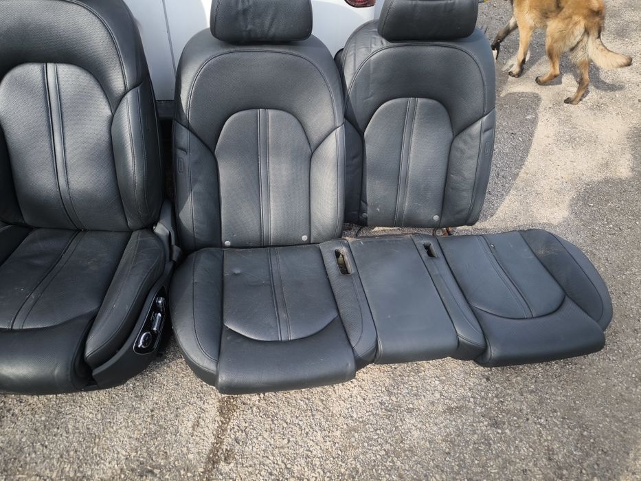 Кожен салон AUDI A8 D4 Масаж подгрев обдухване