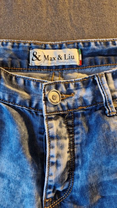 Мъжки къси дънкови панталони